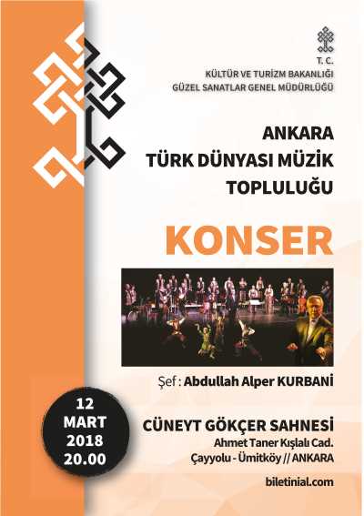 Ankara Türk Dünyası Müzik Topluluğu Konseri